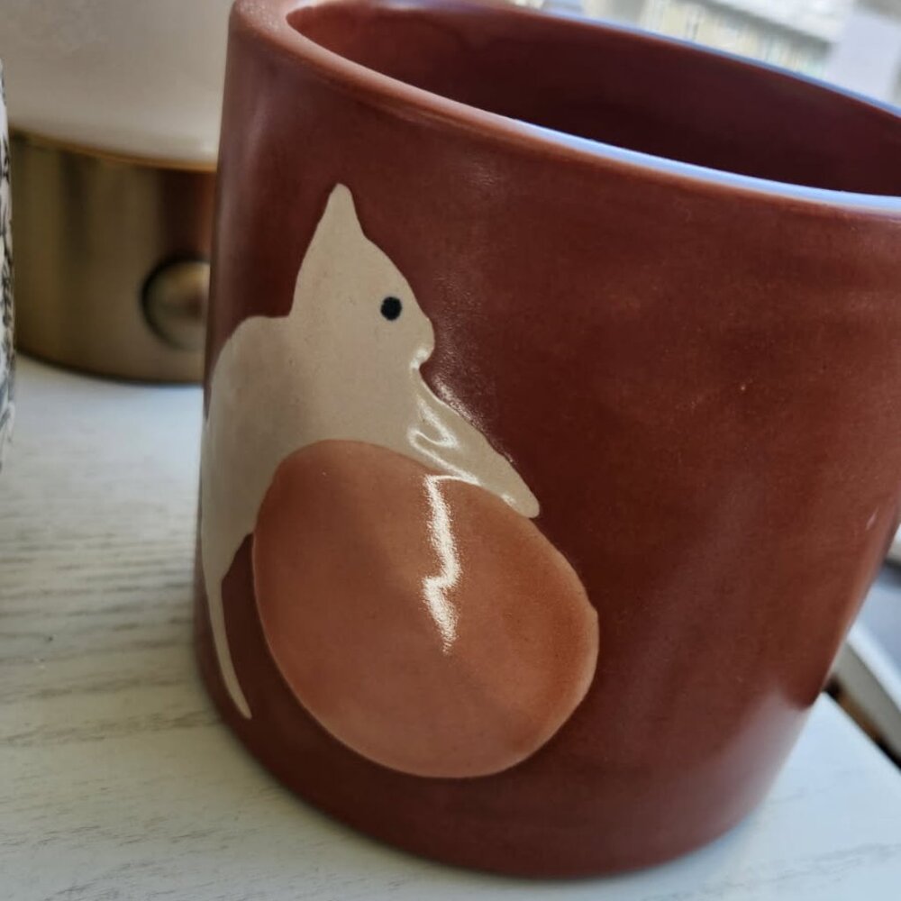 World Market Cat Planter